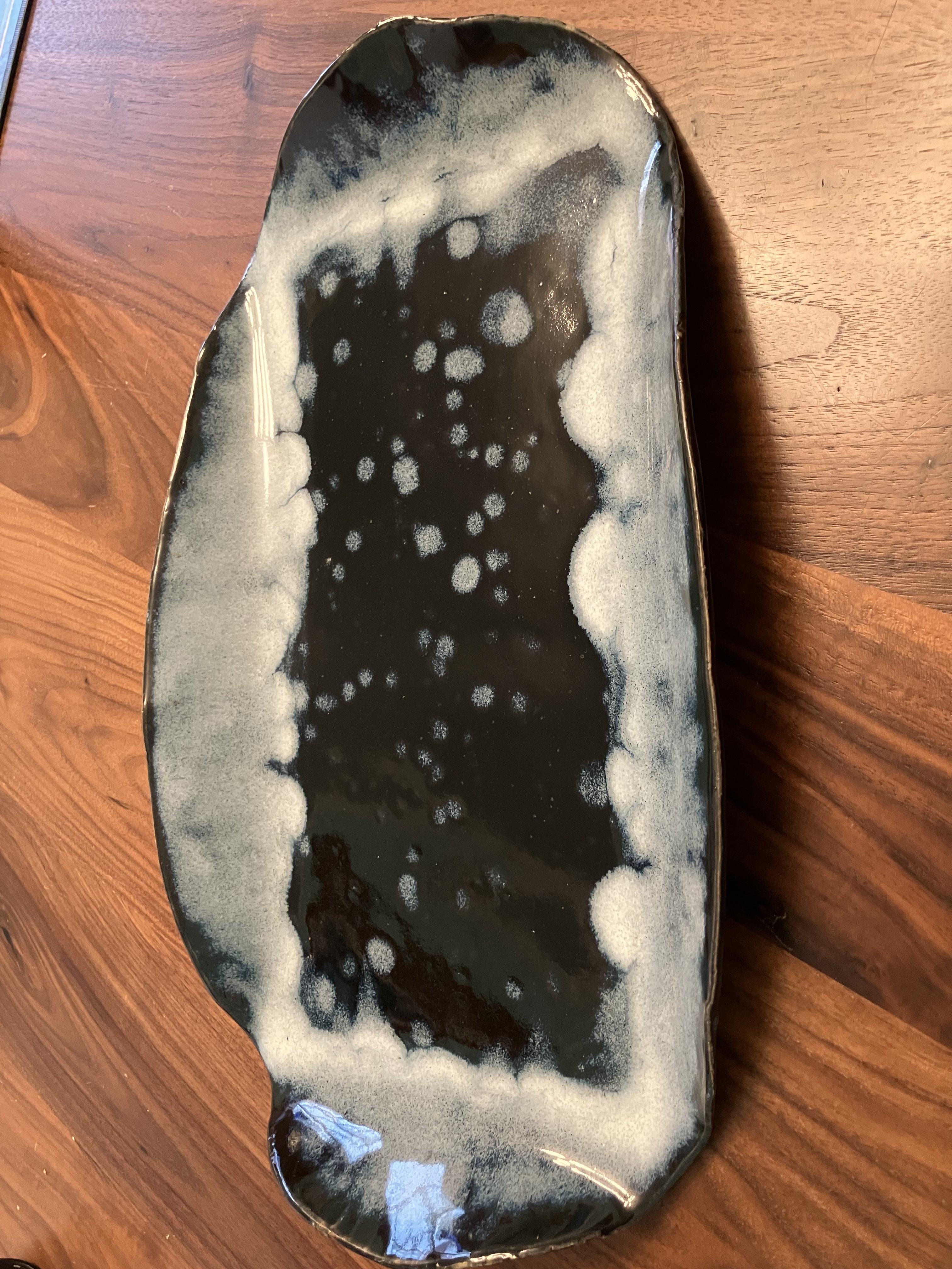 Shiny Black Tray